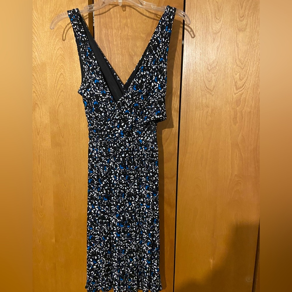 Floral Dress with Wrap Style Top